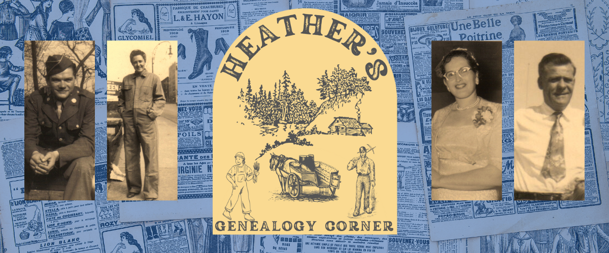 Heather's Genealogy Corner